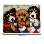 Load image into Gallery viewer, Latch Hook Rug Kit - Cute Puppies