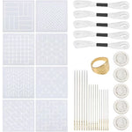 Load image into Gallery viewer, Sashiko Embroidery Set - Stencils x 8