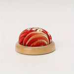 Load image into Gallery viewer, Pin Cushion with Wooden Base