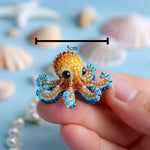 将图片加载到图库查看器,Ocean Inspired 3D Beaded Embroidery Kit - Octopus