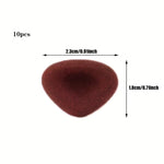 Load image into Gallery viewer, Safety Nose with Washers BROWN VELVET (2 Pack)