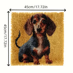 将图片加载到图库查看器,Latch Hook Rug Kit - Dachshund