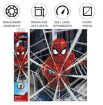 Load image into Gallery viewer, Diamond Dotz® Marvel Spider-Man Web Slinger Diamond Painting Kit – 53cm x 42cm