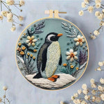将图片加载到图库查看器,Stamped Embroidery - Penquin