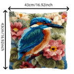 Load image into Gallery viewer, Latch Hook Cushion Kit - Kingfisher