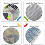 将图片加载到图库查看器,Latch Hook Cushion Kit - Hibiscus