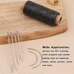 Load image into Gallery viewer, Waxed Thread & Needle Kit 50m
