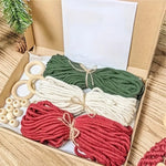Load image into Gallery viewer, Macrame Christmas Tree Set