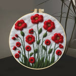 将图片加载到图库查看器,Complete needle felting kit with wool roving, needles, and step-by-step instructions - ideal for beginners