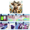 Load image into Gallery viewer, Highland Cow Diamond Art