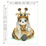 Load image into Gallery viewer, Counted Cross Stitch - Cute Bunny 14CT