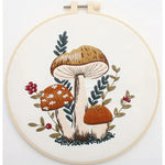 将图片加载到图库查看器,Stamped Embroidery - Mushrooms