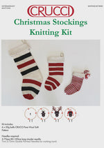 Load image into Gallery viewer, Crucci Christmas Stocking Knitting Kit