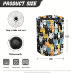 Load image into Gallery viewer, CATastrophe - Yarn Draw String Bag