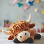Load image into Gallery viewer, Amigurumi Kit - Sleeping Cow