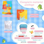 Load image into Gallery viewer, Amigurumi Kit - Blue Dinosaur