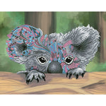 将图片加载到图库查看器,Diamond Dotz® Hide N Seek Koala Diamond Painting Kit – 45.5cm x 35.5cm