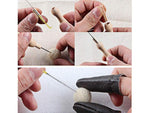 Load image into Gallery viewer, Colorful Wool Roving Kit – Perfect Needle Felting Set for Beginners & DIY Crafts