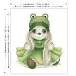Load image into Gallery viewer, Counted Cross Stitch - Cute Bunny 14CT
