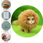将图片加载到图库查看器,Needle Felting - Lion