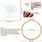 Load image into Gallery viewer, Stamped Embroidery - Buzzing Blooms