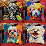 将图片加载到图库查看器,Latch Hook Cushion Kit - Shih Tzu
