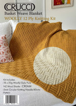 Load image into Gallery viewer, Crucci 12 Ply Basket Weave Blanket Kit