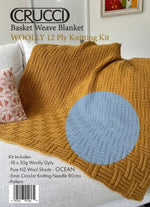 Load image into Gallery viewer, Crucci 12 Ply Basket Weave Blanket Kit