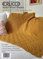 Load image into Gallery viewer, Crucci 12 Ply Basket Weave Blanket Kit