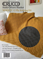 Load image into Gallery viewer, Crucci 12 Ply Basket Weave Blanket Kit