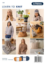 Load image into Gallery viewer, Knitting Pattern - Patons Learn to Knit - 1249