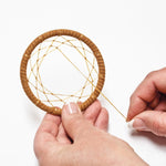 Load image into Gallery viewer, Leather Dream Catcher | Handmade Boho Wall Decor
