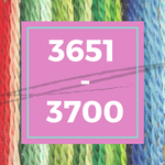 Load image into Gallery viewer, DMC Stranded Art.117 (3651 - 3700)