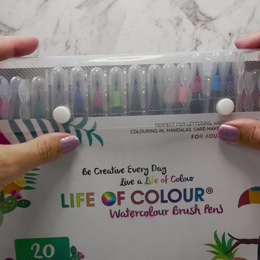 Watercolour Brush Pen Set