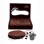 Load image into Gallery viewer, Knit & Sip Needle Set - Coffee Limited Edition