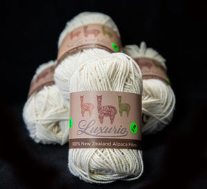 Luxurio Yarn - Alpaca Yarn - 8 Ply