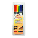 Load image into Gallery viewer, Marvy Le Plume II Double Tip Marker Set of 6