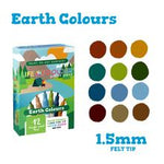 Load image into Gallery viewer, Earth Colour Paint Pens - Fine Tip (1.5mm)
