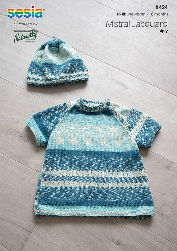 Knitting Pattern - Mistral Jacquard