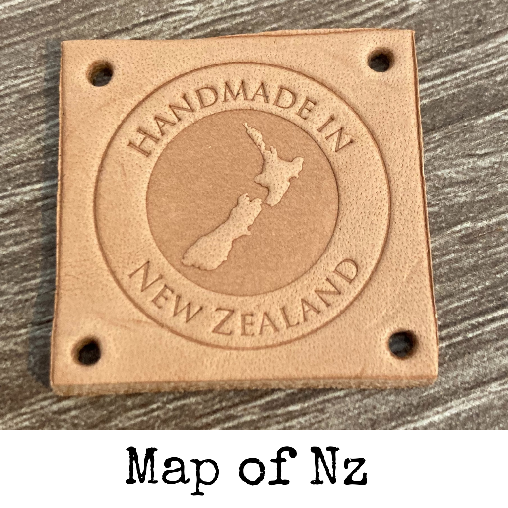 Leather Labels - Handmande in NZ
