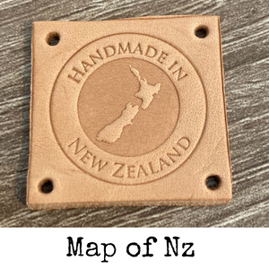 Leather Labels - Handmande in NZ