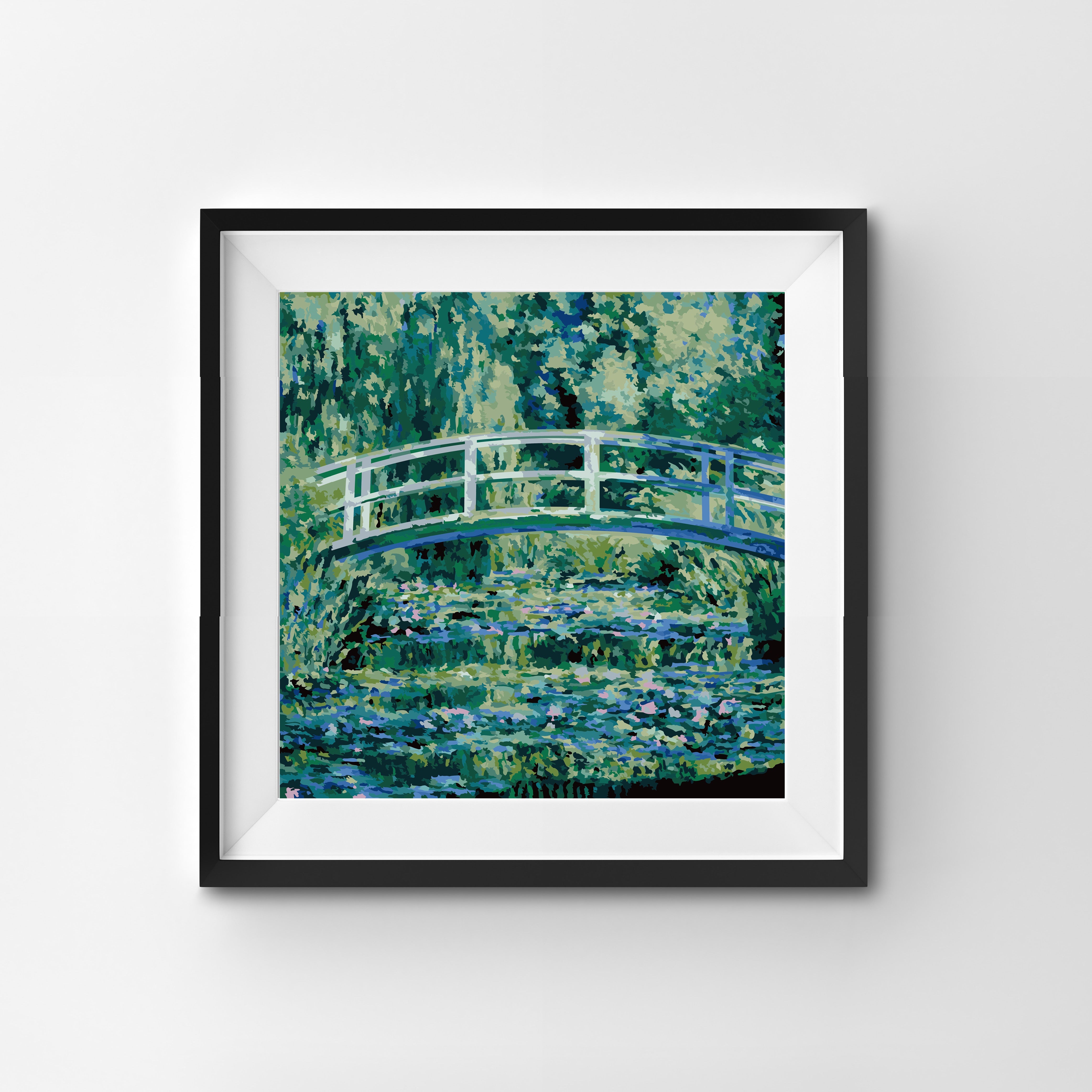 Winnie's Picks - Waterlilies And Japanese Bridge, Claude Monet