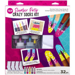 Load image into Gallery viewer, Tulip One-Step Tie-Dye Slumber Party Crazy Socks Kit
