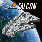 将图片加载到图库查看器,Diamond Dotz® Star Wars™ Millennium Falcon Diamond Painting Kit – 51.5cm x 51.5cm