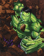 将图片加载到图库查看器,Diamond Dotz® Marvel Hulk Smash Diamond Painting Kit – 53cm x 42cm