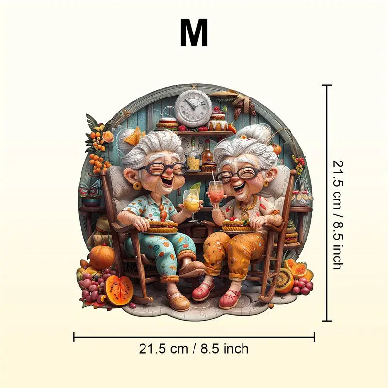 Wooden Puzzle - Cherished Conversations