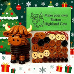 Load image into Gallery viewer, DIY Christmas Button Craft Set
