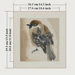 Load image into Gallery viewer, Stamped Cross Stitch Kit - Bird 11CT
