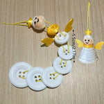 Load image into Gallery viewer, DIY Christmas Button Craft Set
