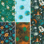 Load image into Gallery viewer, Birch 100% Cotton Fabric - Space Invaders Fat Quarter Bundle
